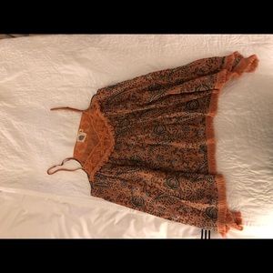 Anthropologie floral tank top!